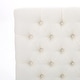preview thumbnail 31 of 50, Jezebel Adjustable Full/Queen Tufted Headboard by Christopher Knight Home