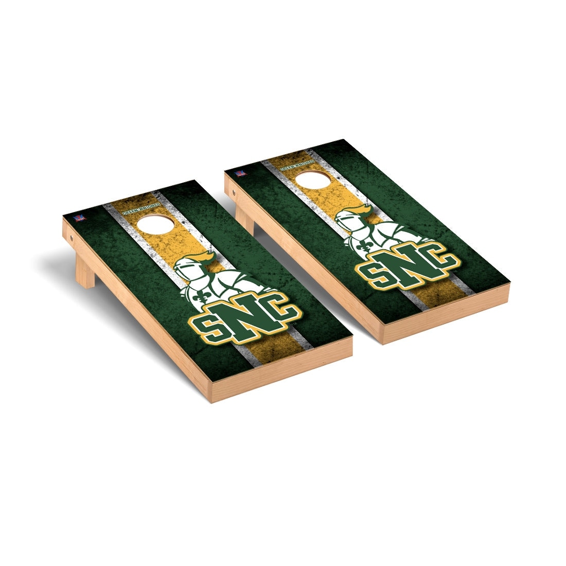 St. Norbert Green Knights Vintage Cornhole Board Set