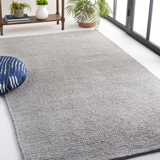 SAFAVIEH Handmade Natura Steinvor Geometric Wool Rug