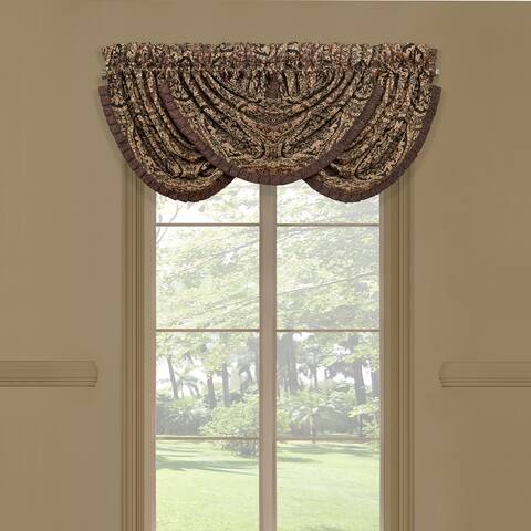 Five Queens Court Jeremy Window Waterfall Valance