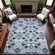 preview thumbnail 26 of 66, Premium Washable Super Soft Boho Geo Mayfield Rug Sky - 10' x 14'