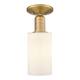 Option Brushed Brass / Matte White
