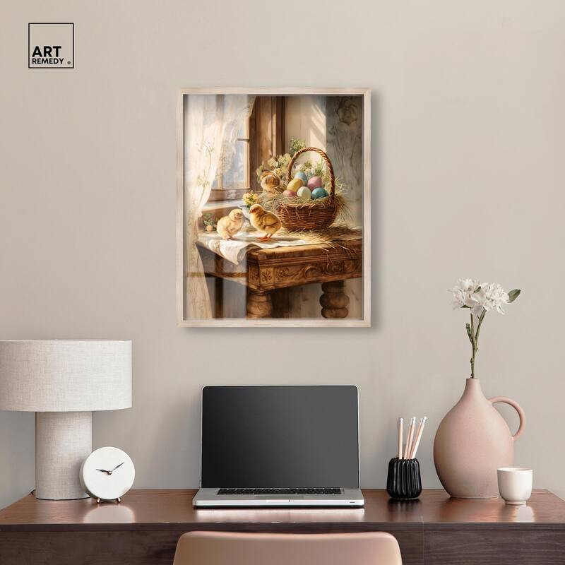Easter Morn Shadowbox by Art Remedy