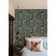 preview thumbnail 22 of 22, Cassia Peacock Non-Pasted Wallpaper - Covers 56 Square Feet