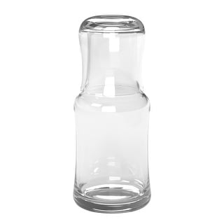 Glass 2 Piece Water Set -Bedside Night Carafe -W/ Tumbler-20Oz - 20 Oz. -  Bed Bath & Beyond - 39204588