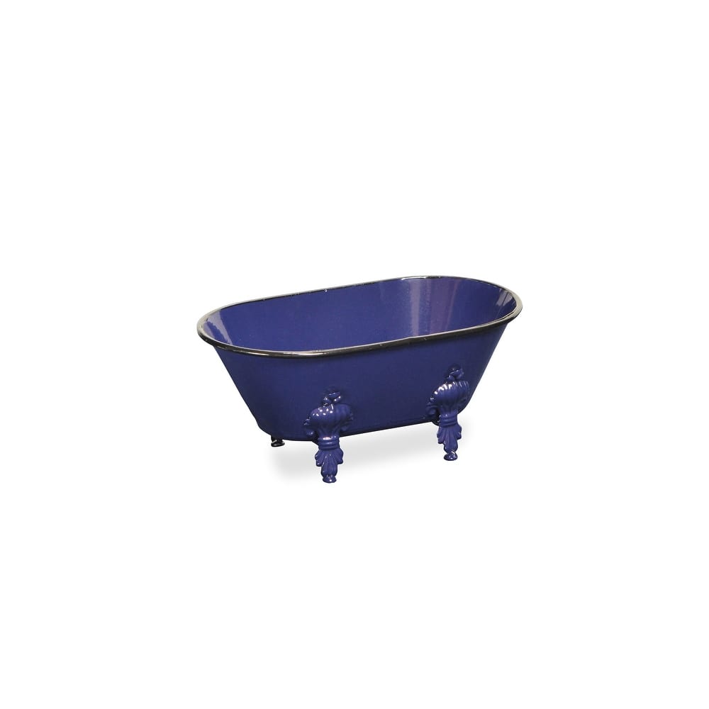 Gray Metal Large Decorative Bathtub