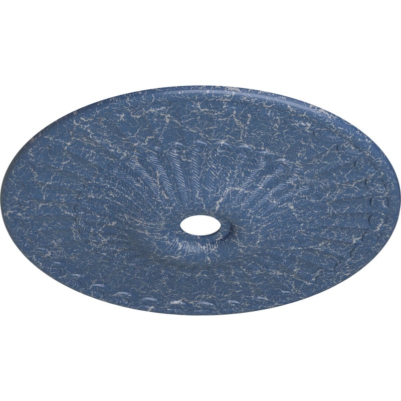 36 5/8"OD x 3 5/8"ID x 2 3/8"P Galveston Ceiling Medallion
