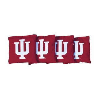 Indiana Hoosiers Red Cornhole Bags