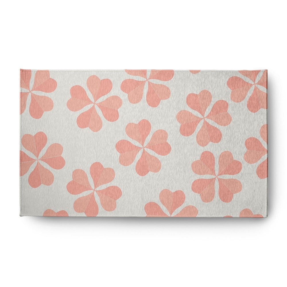 Lucky Patch St. Patrick's Day Chenille Indoor/Outdoor Rug