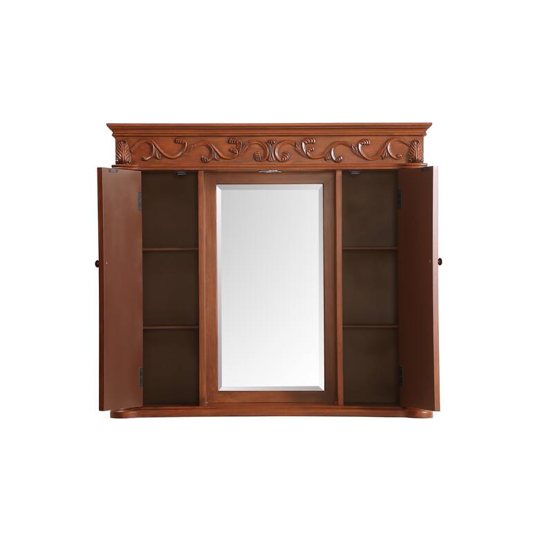 Roman 42" Teak Medicine Cabinet