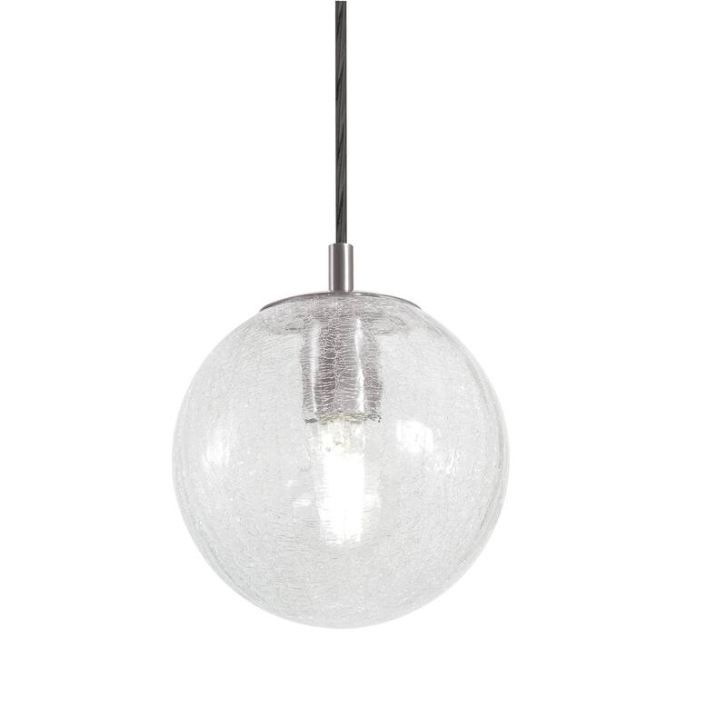 AFX PLAP07MB Palla 7" Wide Mini Pendant - Satin Nickel