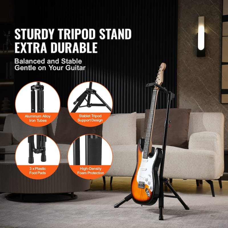 Tripod Guitar Stand for Guitar Acoustic Electric Classical Bass