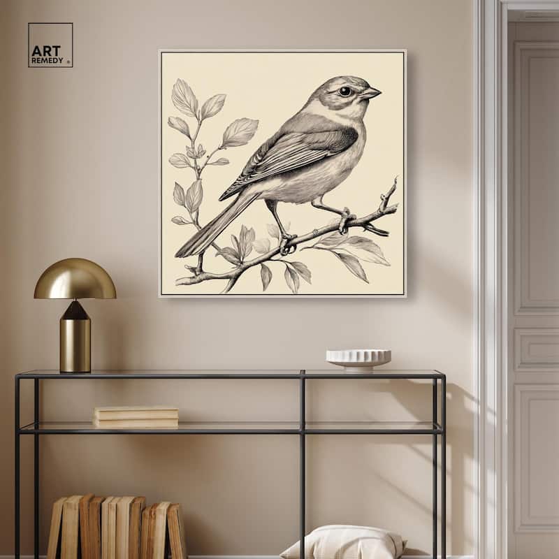 Bird's Gaze Canvas by Art Remedy
