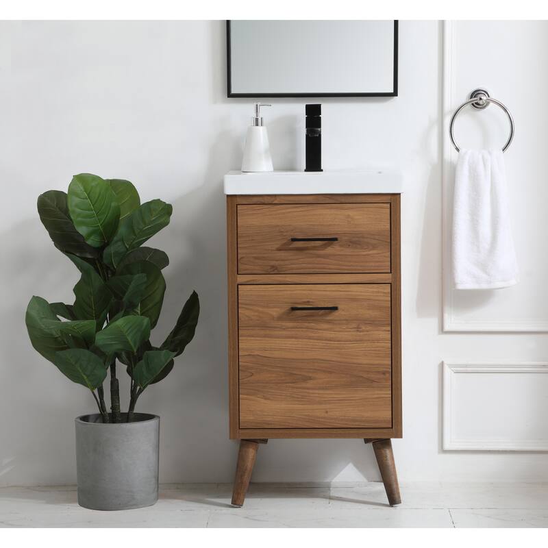 Nautical 18 - 30 Inch Single Bathroom Vanity