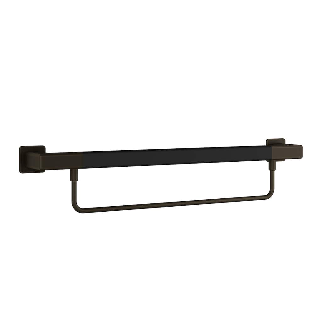 Seville 24-in Safety Bar Slip Resistant ADA Compliant 500 lb Weight Capacity Oil Rubbed Bronze