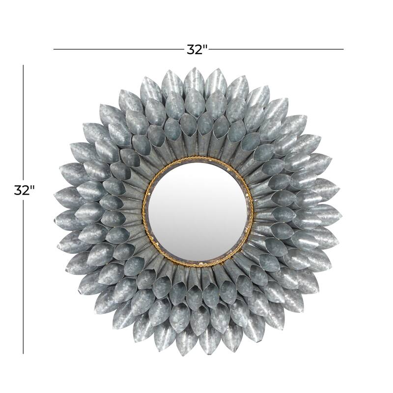 Metal Wall Mirror - Roche River Decor
