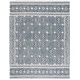 preview thumbnail 42 of 63, SAFAVIEH Handmade Micro-Loop Jelske Wool Rug 8' x 10' - Navy/Ivory - Rectangle