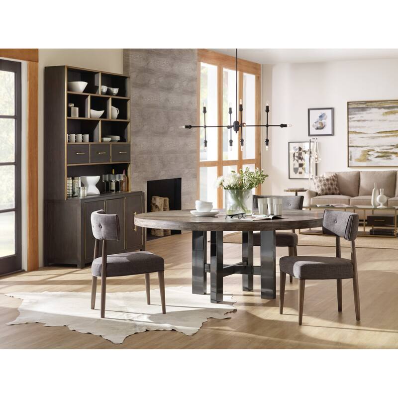 Hooker Furniture Curata 72" Round Urban Modern Dining Table Comedor