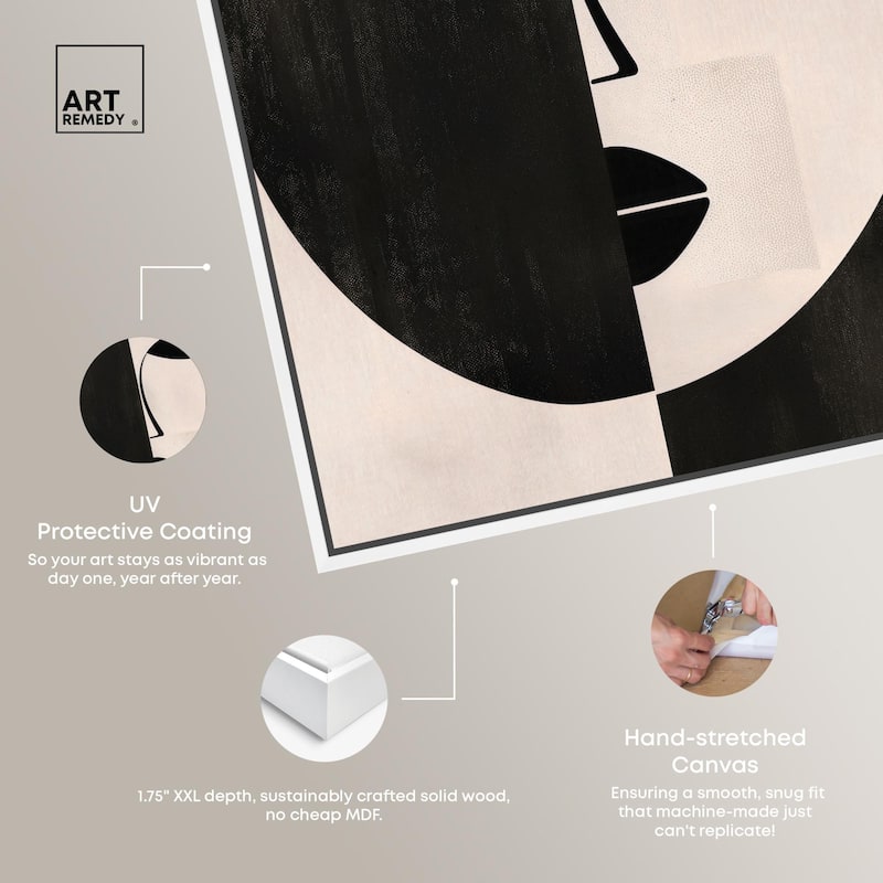 Divided Self II Canvas by Art Remedy