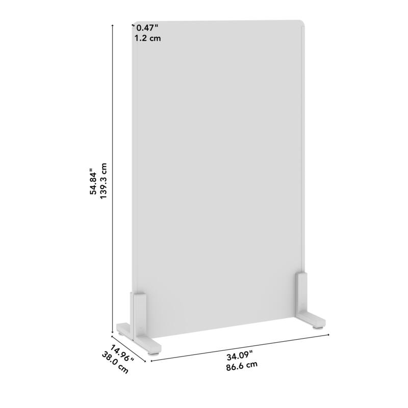 Bush Business Furniture 34W x 55H Freestanding Privacy Screen