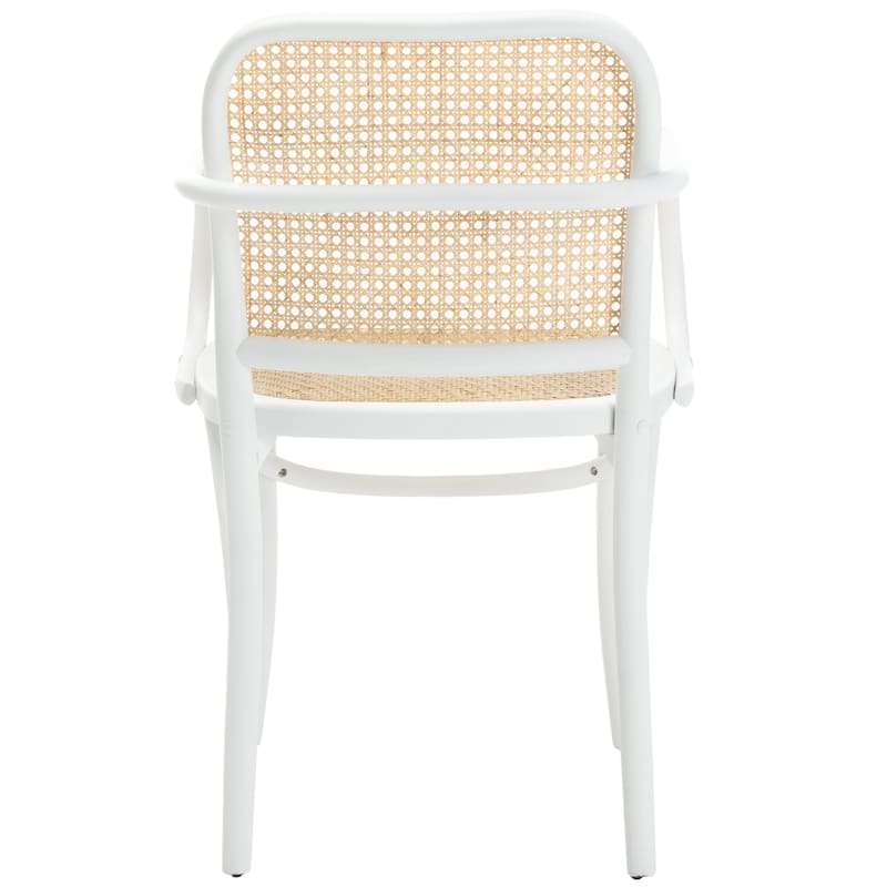 SAFAVIEH Evia Modern Natural Cane Dining Chair - 21.3" x 19.9" x 31.9" - 21Wx20Dx32H