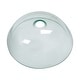preview thumbnail 4 of 8, Clear 14 in. Round Tempered Glass Vessel Bathroom Sink with Faucet and Pop-up Drain - 14x14 inch