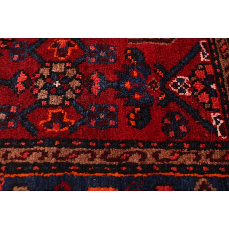 ECARPETGALLERY Hand-knotted Anadol Red Wool Rug - 4'5 x 7'2