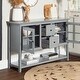 preview thumbnail 25 of 45, Middlebrook 52-inch Buffet Cabinet TV Console