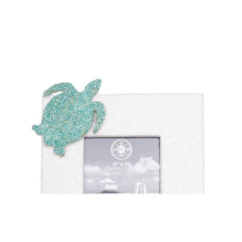 Sea Turtle Photo Frame 9.5 x 7.5 x 0.5 Inches.