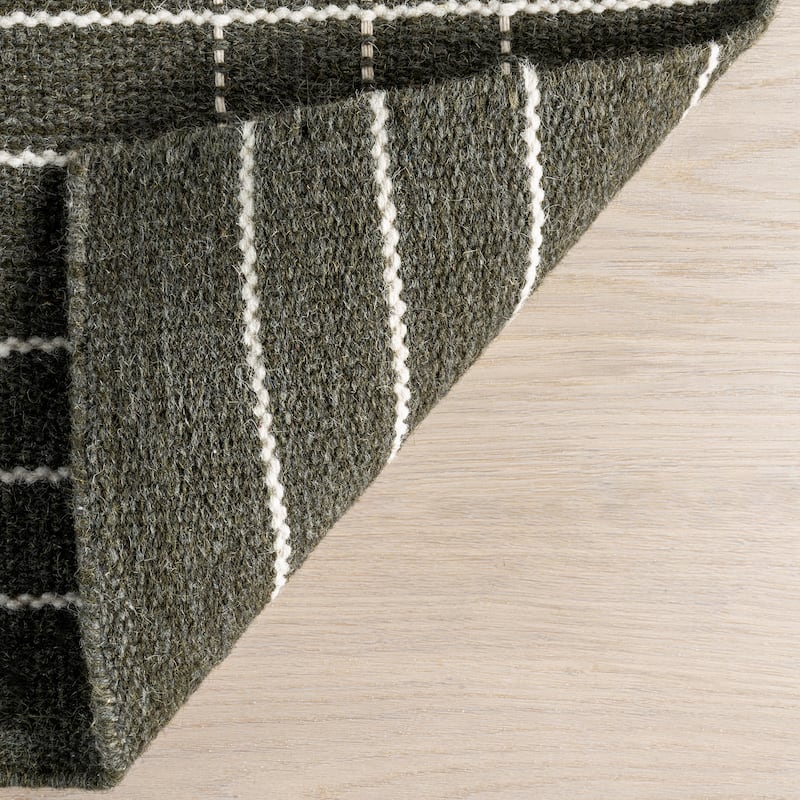 Charlie Plaid Wool Area Rug