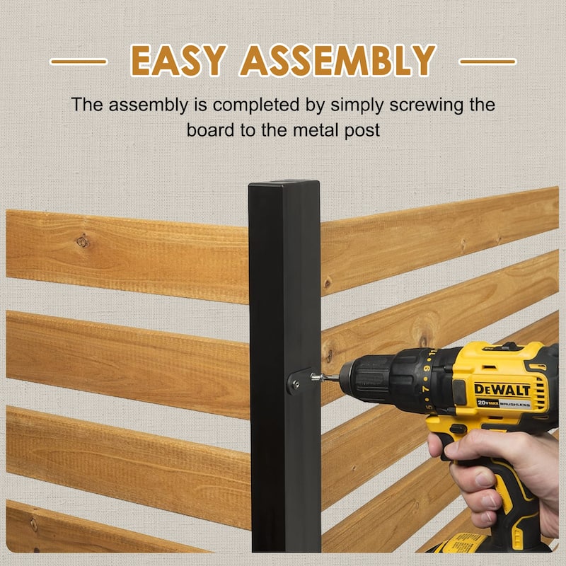 Outdoor Fence Panels Air Conditioner Fence Privacy Fence Screen