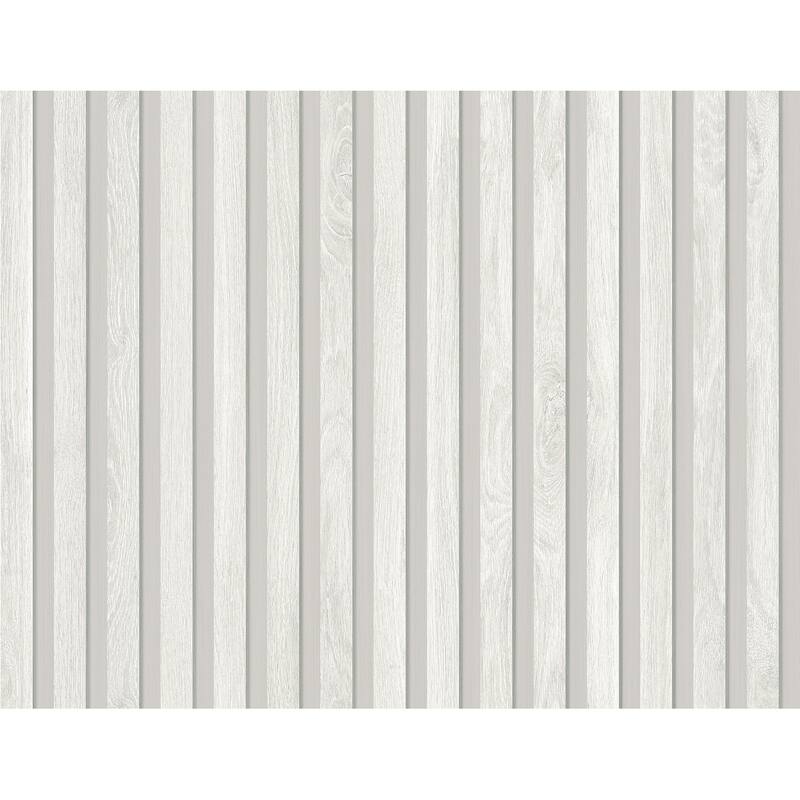 Seabrook Designs Jun Unpasted Wallpaper - 27 in. W x 27 ft. L - Pearl Grey