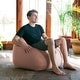 preview thumbnail 24 of 55, Jaxx Kiss Outdoor Patio Bean Bag Chair
