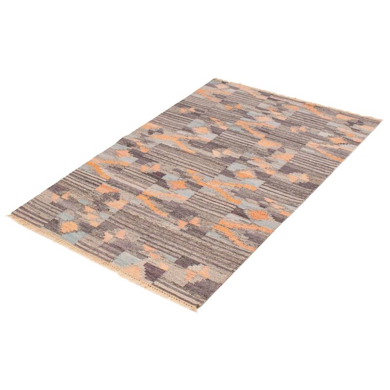 Ankara FW Grey Kilim 5'2" x 7'9" - 5'2 x 7'9