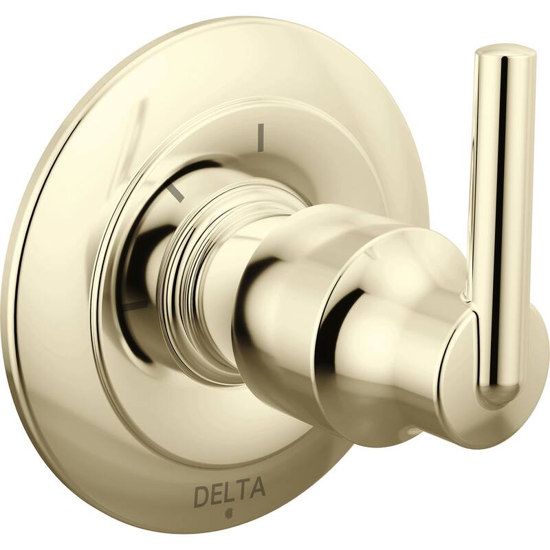 Delta Trinsic Three Function Diverter Valve Trim Less Rough-In Valve - - Brilliance Polished Nickel