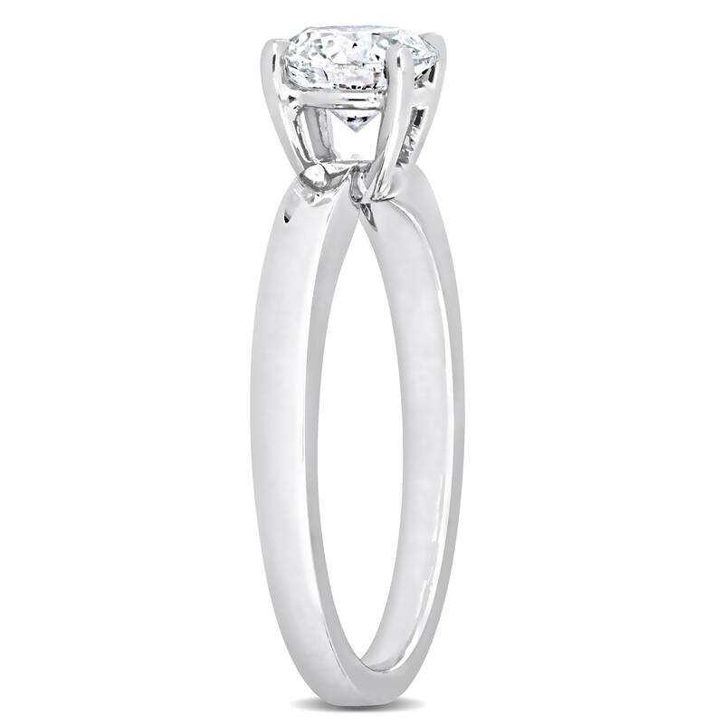 Miadora 7/8ct - 1ct TDW Diamond Solitaire Engagement Ring in 14k Rose White or Yellow Gold