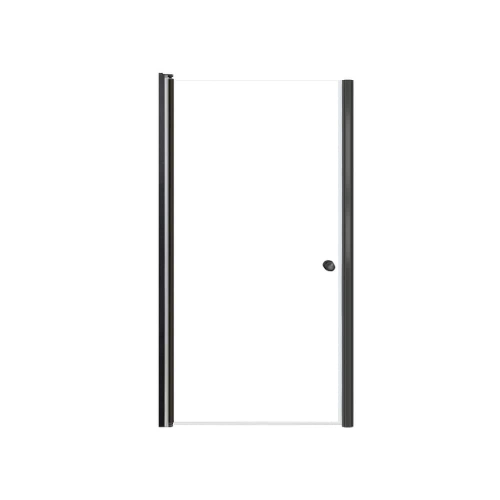 Transolid LSD357006C Lyna 70" High x 35" Wide Pivot Frameless Shower