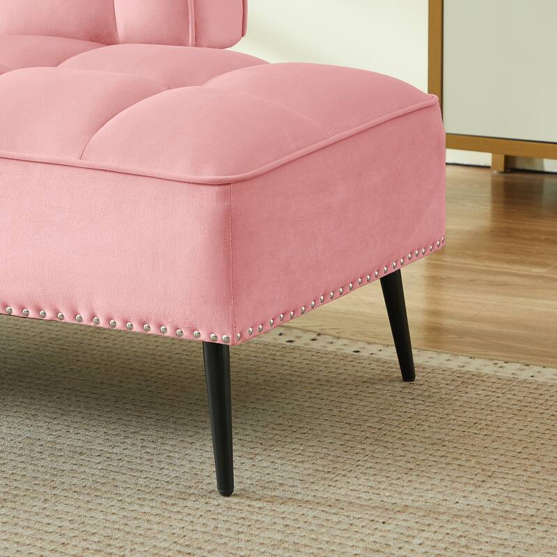 Modular Sectional Sofa, 102 Inch L Shaped Couch Set, 3-Seater Comfy Cloud Couches with Movable Ottoman, DIY Combination