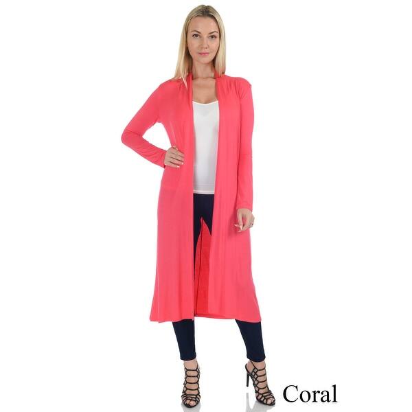 Shop Simply Ravishing Women S Long Sleeve Floor Length Open