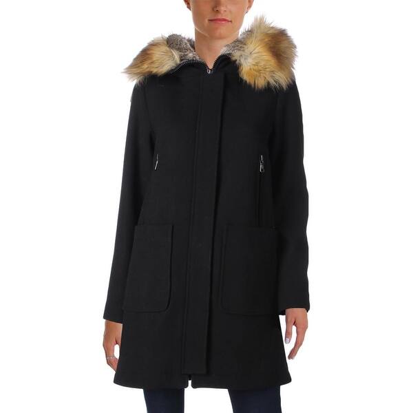 Shop Vince Camuto Womens Wool Coat Winter Wool Blend Overstock