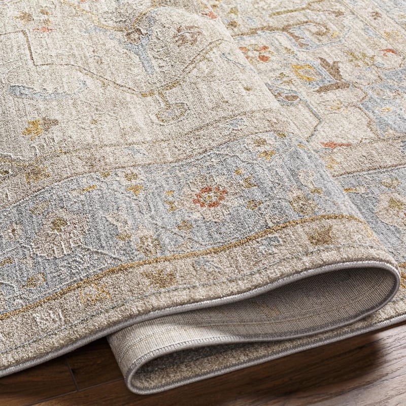 Livabliss Traditional Avant Garde Medallion Area Rug