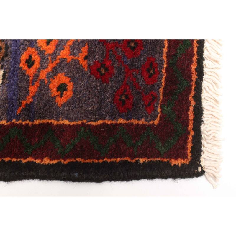 ECARPETGALLERY Hand-knotted Andelz Red Wool Rug - 4'1 x 6'10