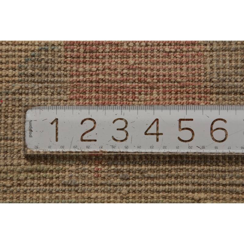 Hand Knotted Oriental 100% Wool Carpet Transitional All-Over Navy Blue & Blues Oushak Area Rug - 12' 5'' X 8' 11''