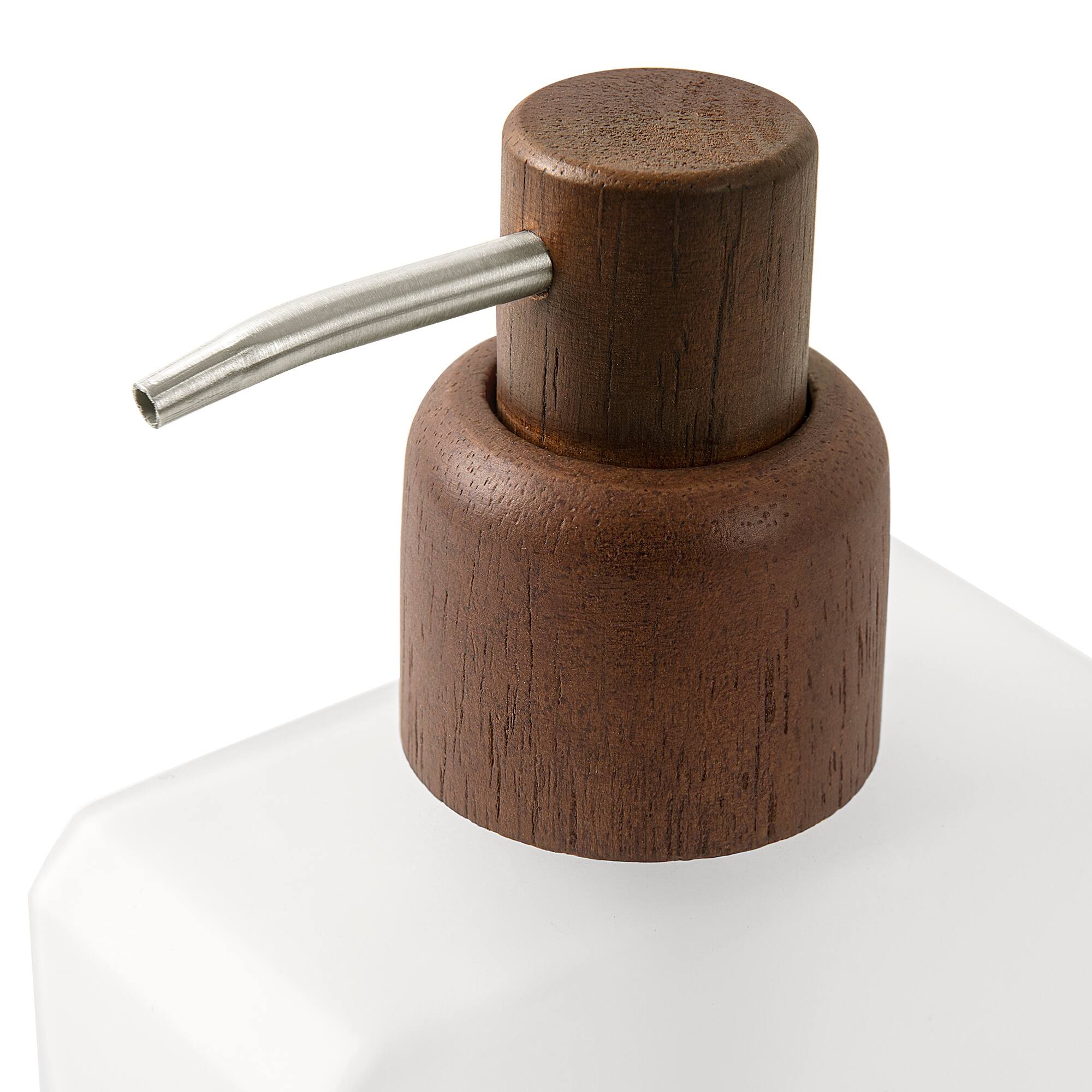 Frosty Glass Lotion Pump Frosty/Clear Lotion Pump Bed Bath