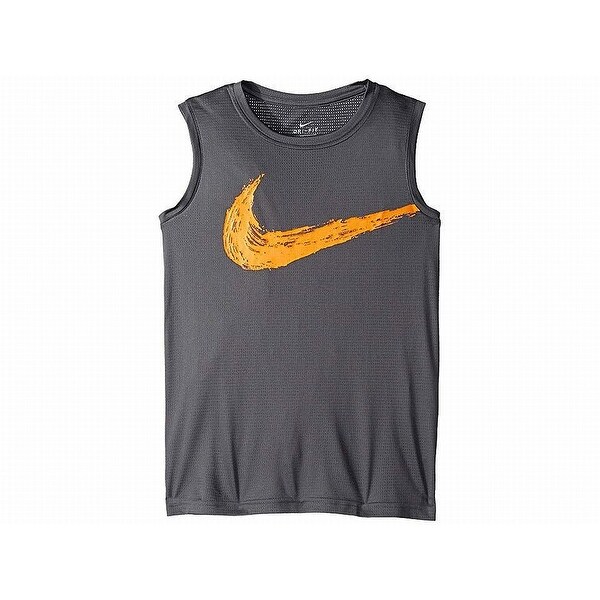 orange nike tank top