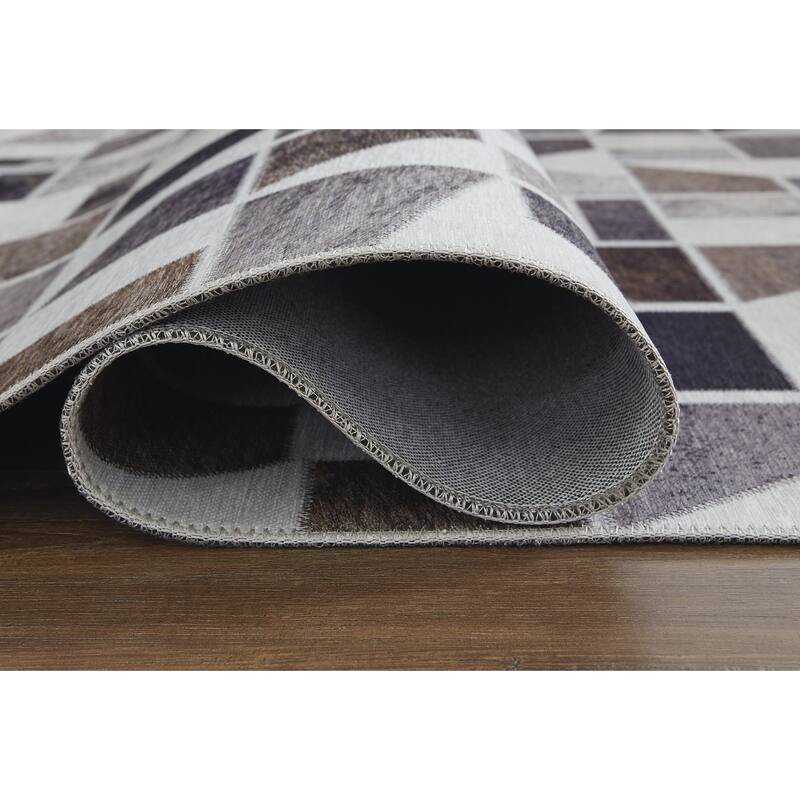 Signature Design by Ashley Jettner Ivory/Purple Rug
