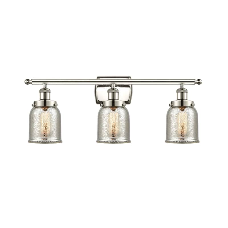 Innovations Lighting Ballston Urban Bell - 3 Light 26" Bath Vanity Light - Silver Plated Mercury/Polished Nickel