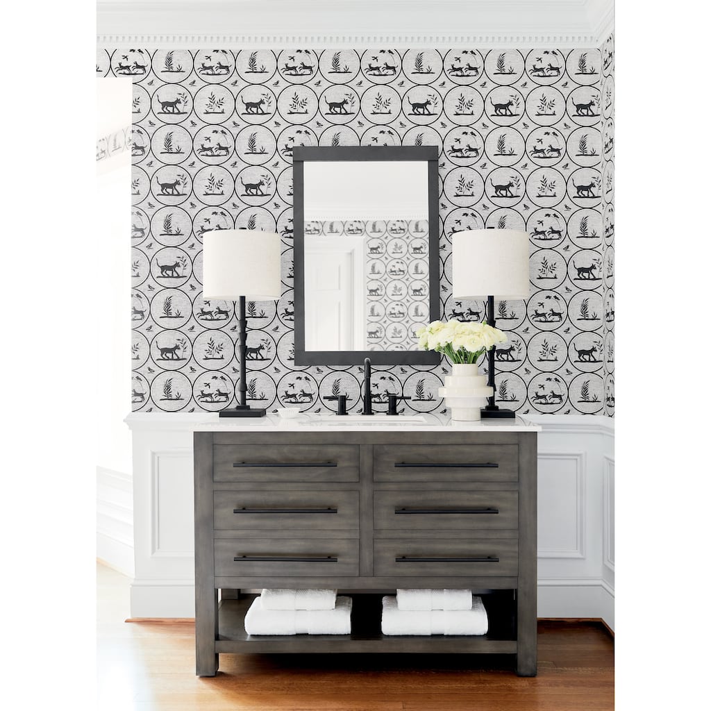 Currey & Company Lohn Black Table Lamp - 29.5"h x 12"dia