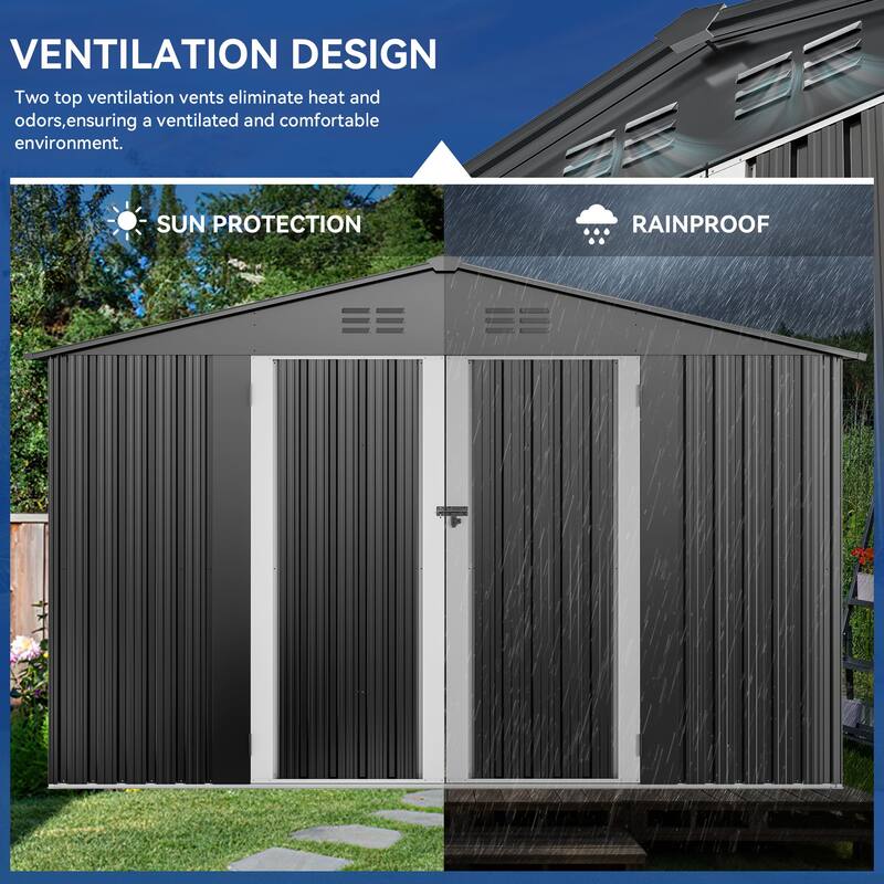 Steel Outdoor Storage Shed