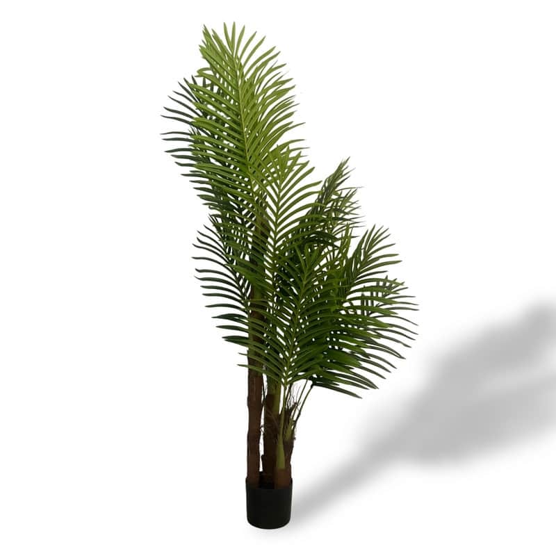 XBrand 59.1" Artificial Palm Tree - Realistic Faux Tropical Indoor Plant